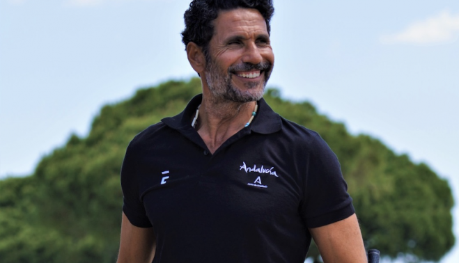 El acto Oscar Higares, protagonista de la competición.