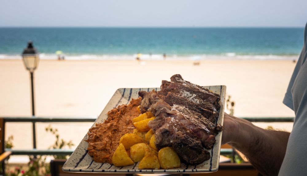 Carnes premium en el chiringuito.