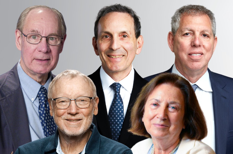 Los cinco especialistas endocrinólogos galardonados, en una imagen compartida por la Fundación Princesa de Asturias en redes sociales.