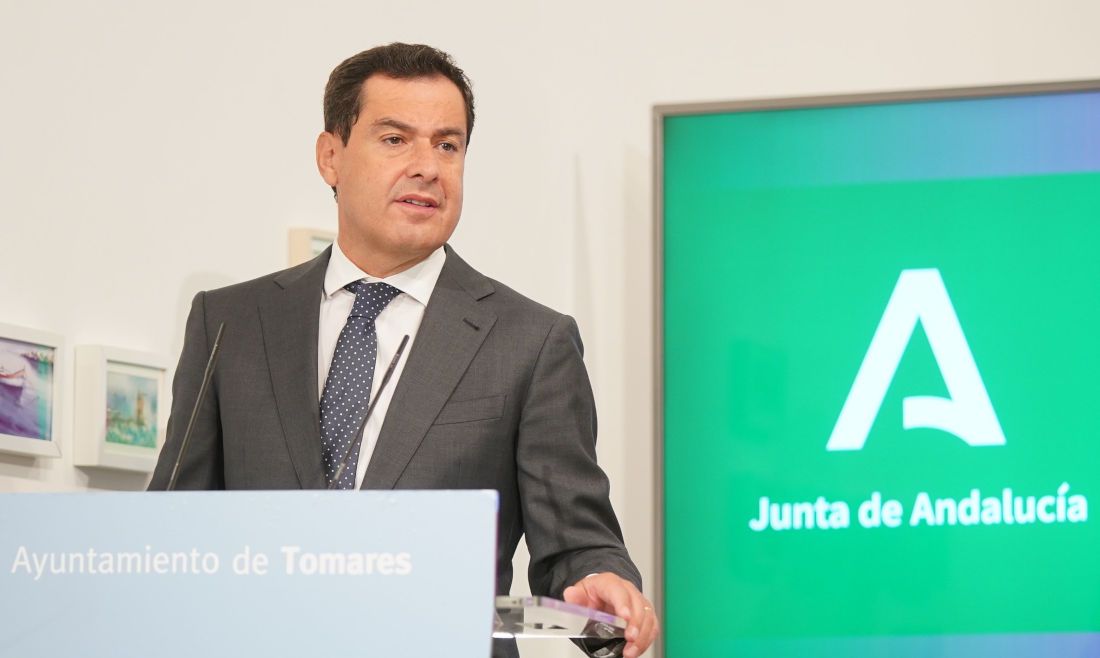 El presidente de la Junta, Moreno Bonilla. FOTO: Junta