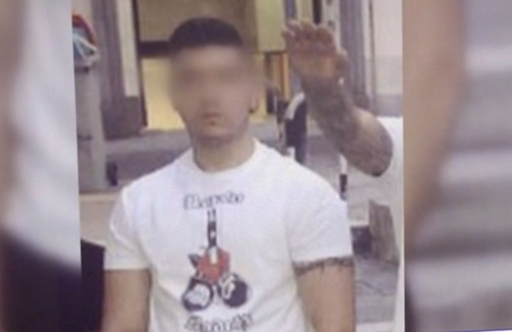 Kevin Pastor (en una imagen de 'Telecinco'), presunto asesino de Borja Villacís, apresado en Toledo junto al otro fugado.