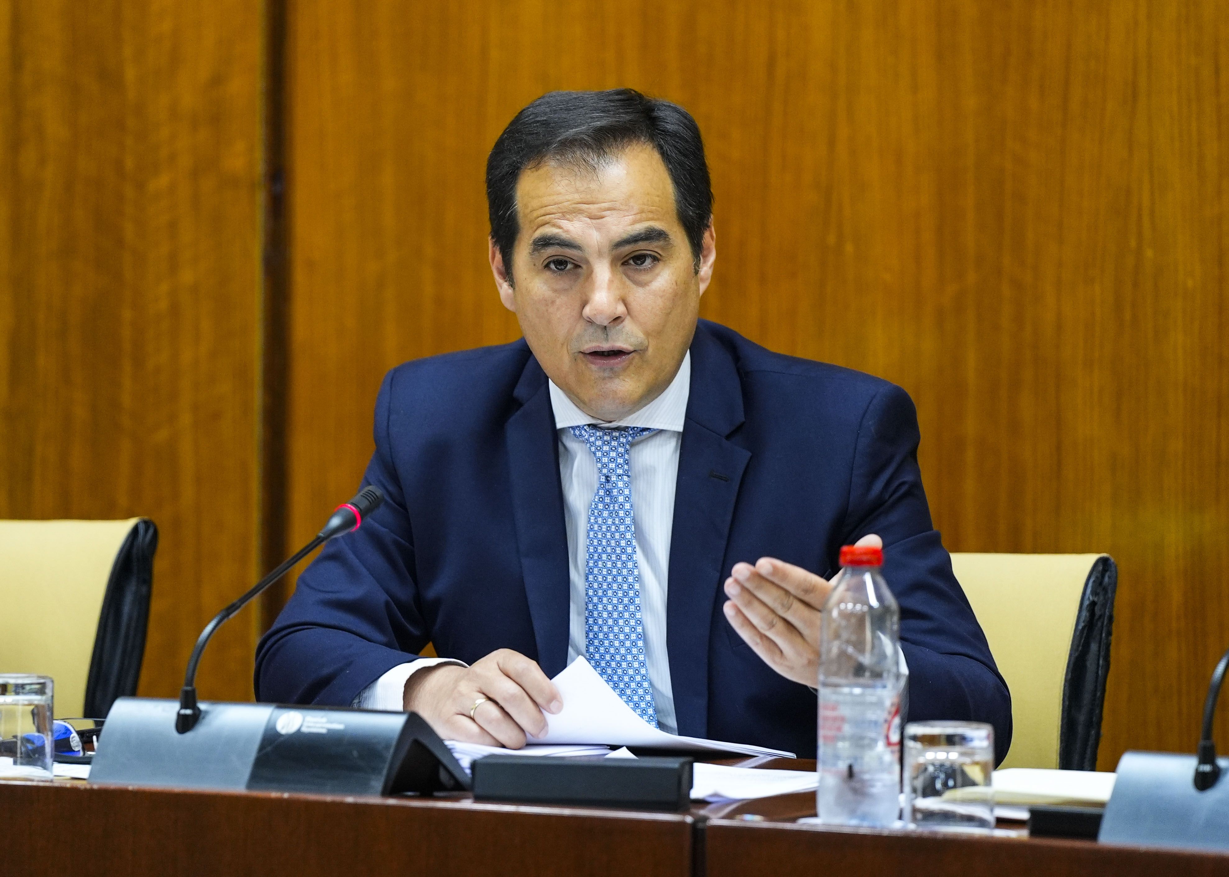 José Antonio Nieto, consejero de Justicia y Función Pública de la Junta.