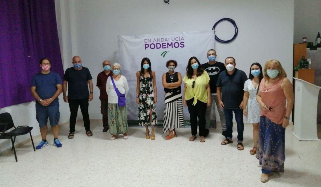 Miembros de Podemos Jerez. FOTO: Cedida