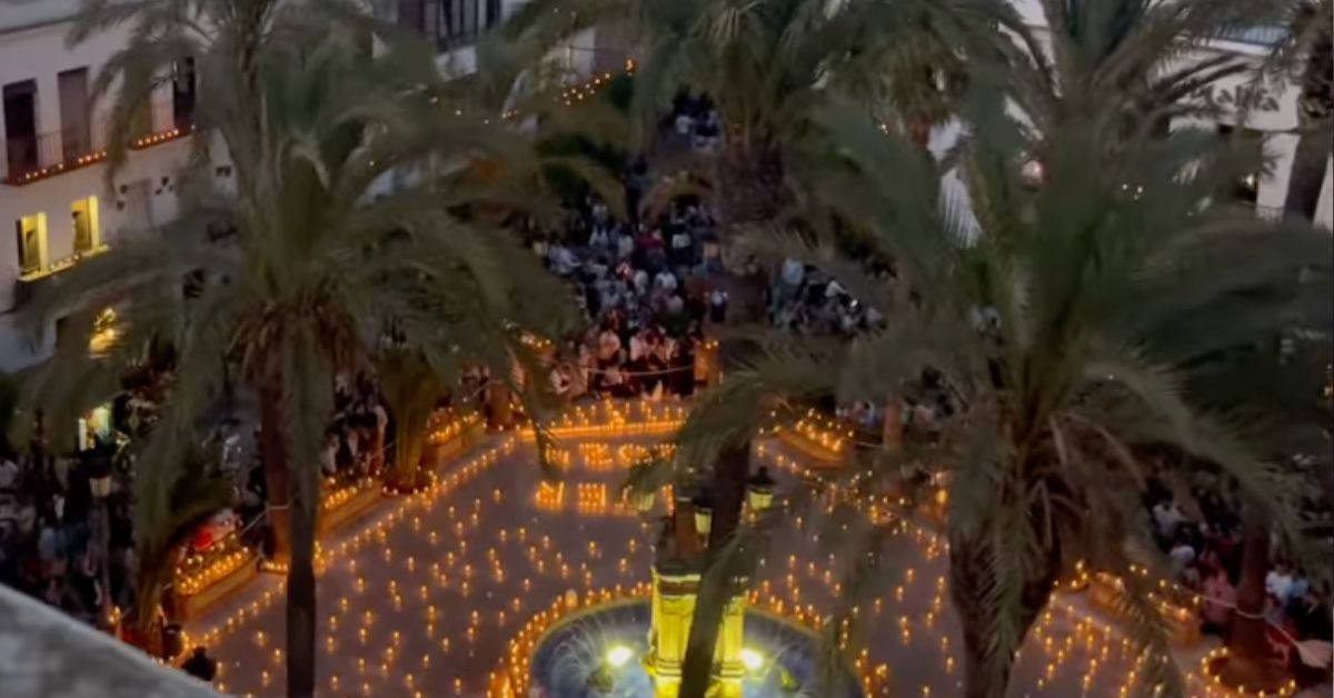 Magia en Vejer con la Noche de Velas.