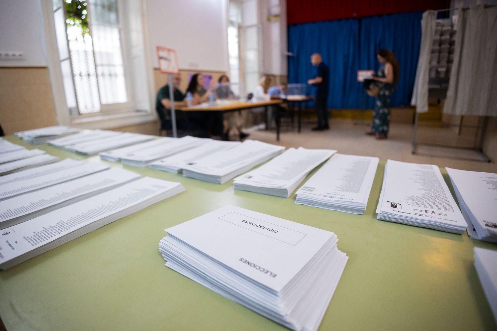 Unas elecciones en el pasado.