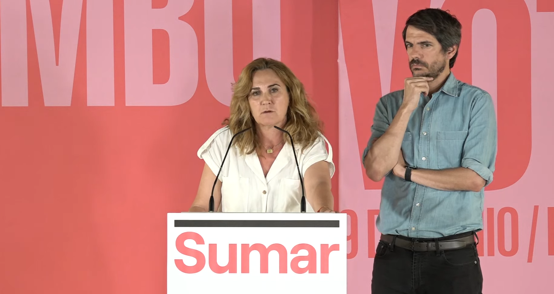 Noche electoral en Sumar sin Yolanda Díaz.