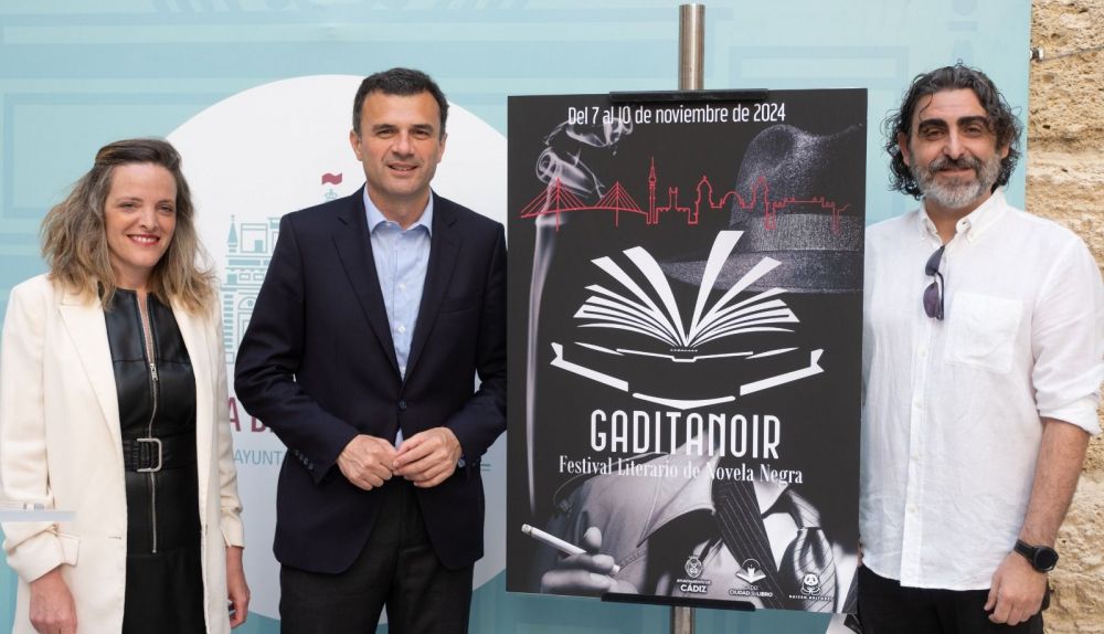 Presentación del festival literario de novela negra.