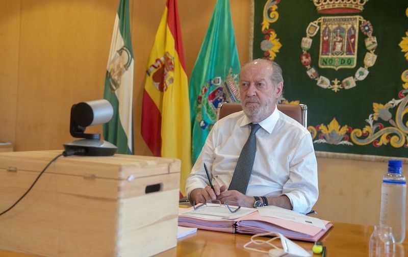 Fernando Rodríguez Villalobos, presidente de Diputación de Sevilla, en una imagen reciente.