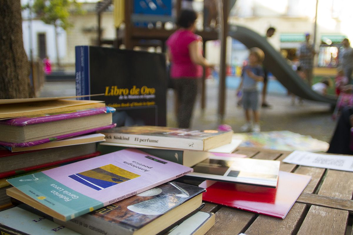 Puesto de libros en una imagen de archivo.