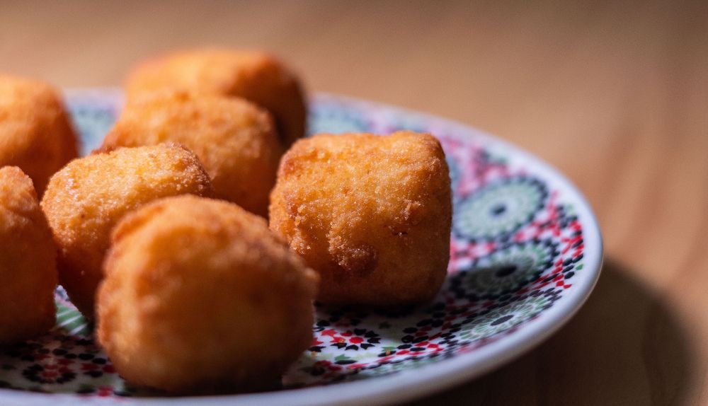 Croquetas de bacalao.