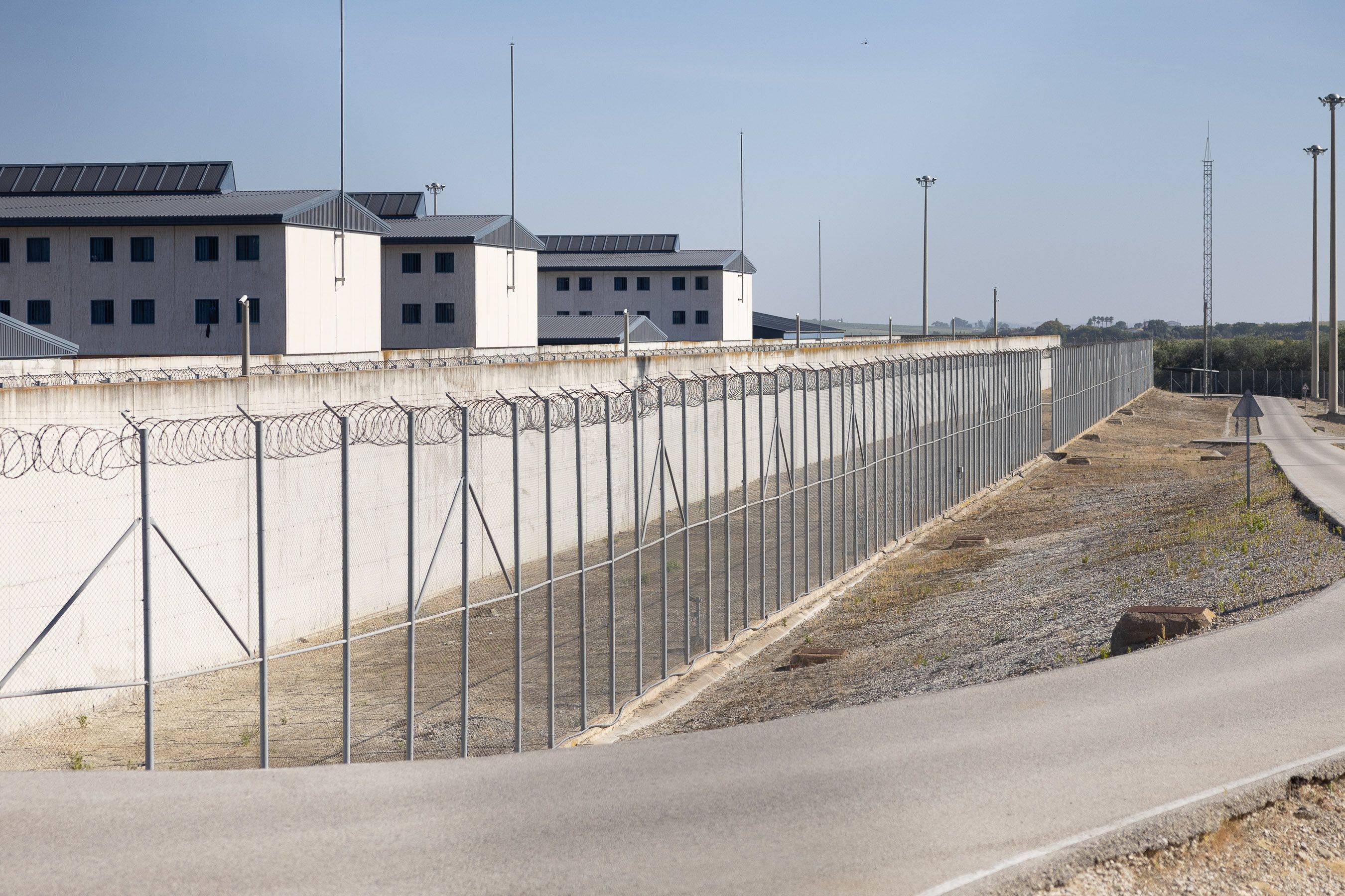 Inmediaciones de la prisión de Puerto III.