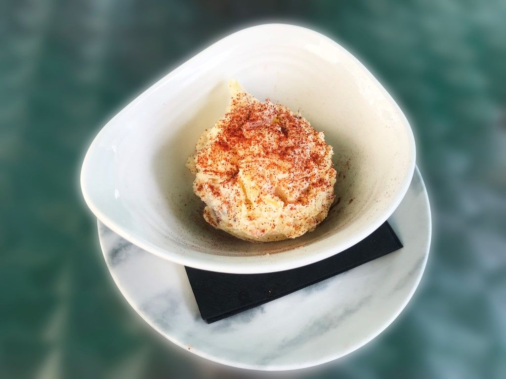 Una ensaladilla, en una edición pasada del concurso en San Fernando.