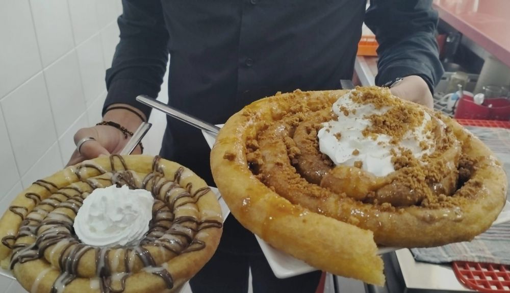Churros modernos en Azahara, en una foto de sus redes sociales.