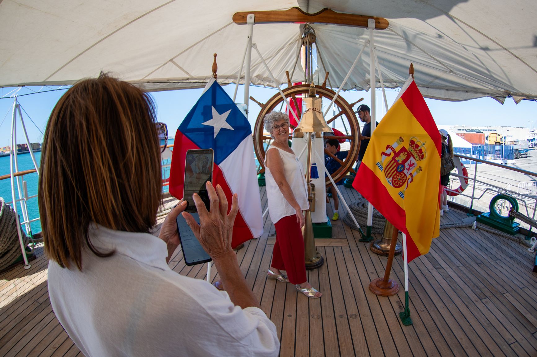 70 Aniversario botadura del Buque escula Esmeralda Chile Cádiz 44