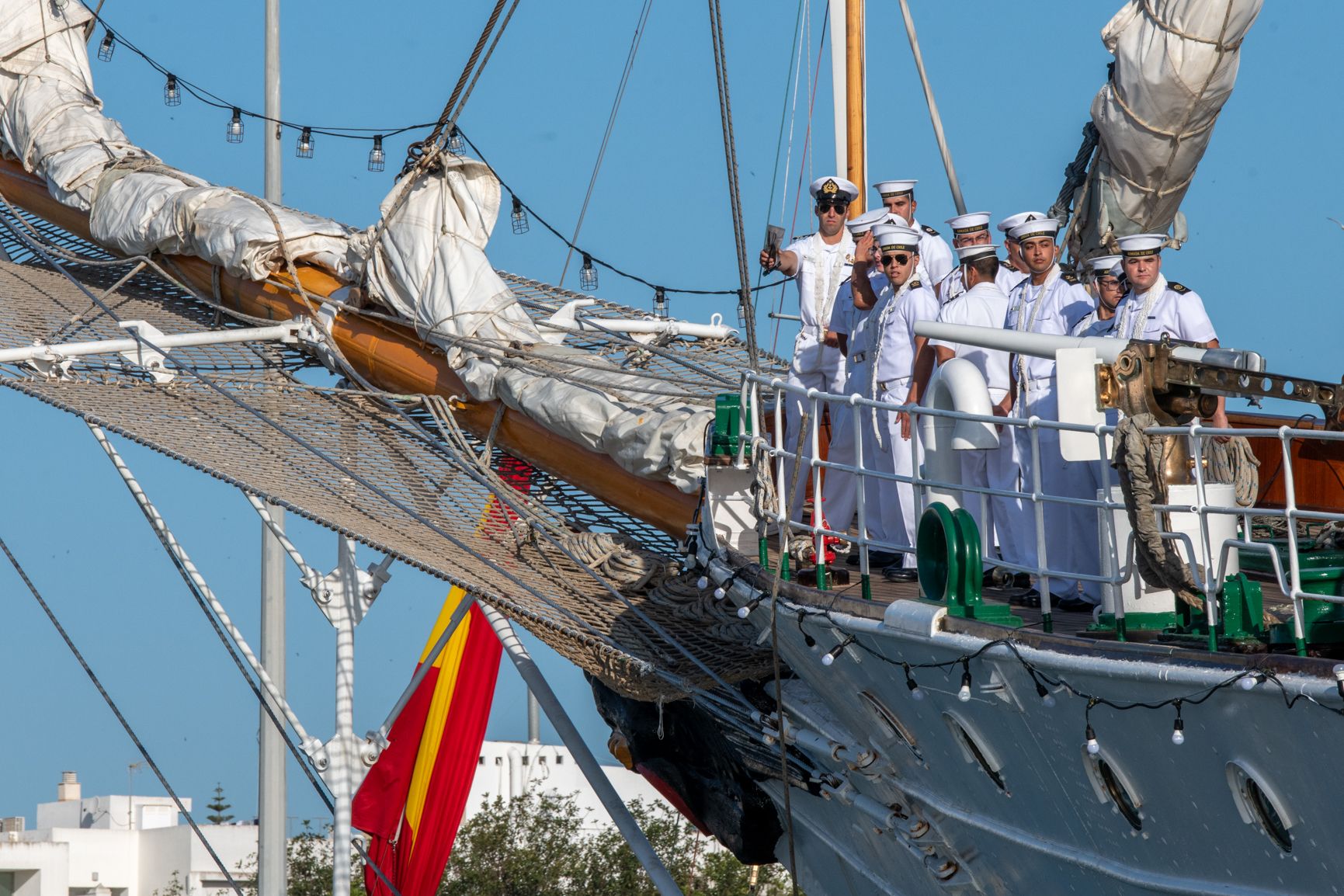 70 Aniversario botadura del Buque escula Esmeralda   Chile   Cádiz 11
