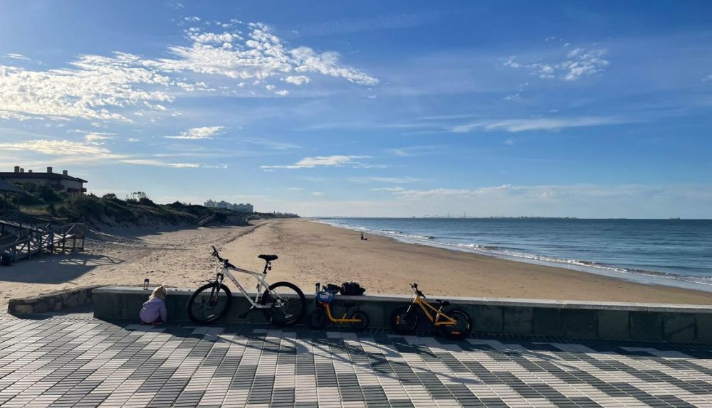 Vista desde el Hotel Playa de la luz de Rota.
