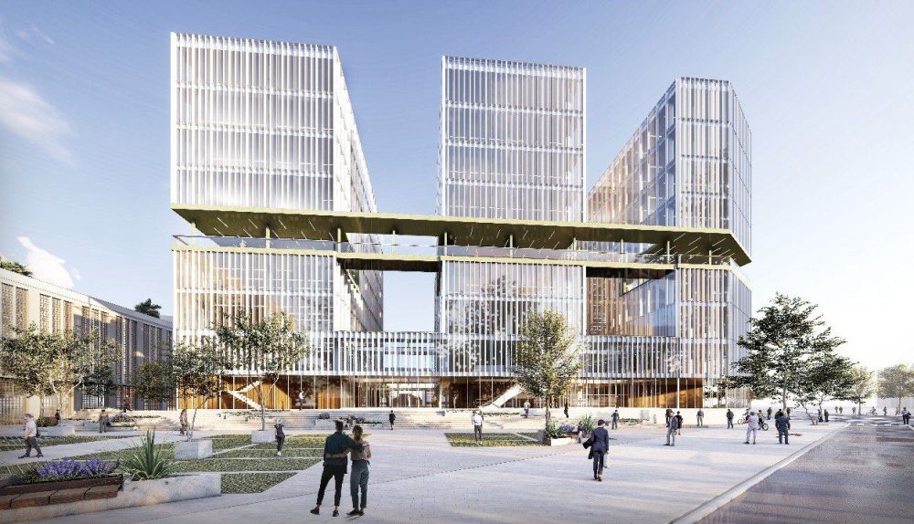 Recreación del proyecto para la Ciudad de la Justicia de Cádiz.