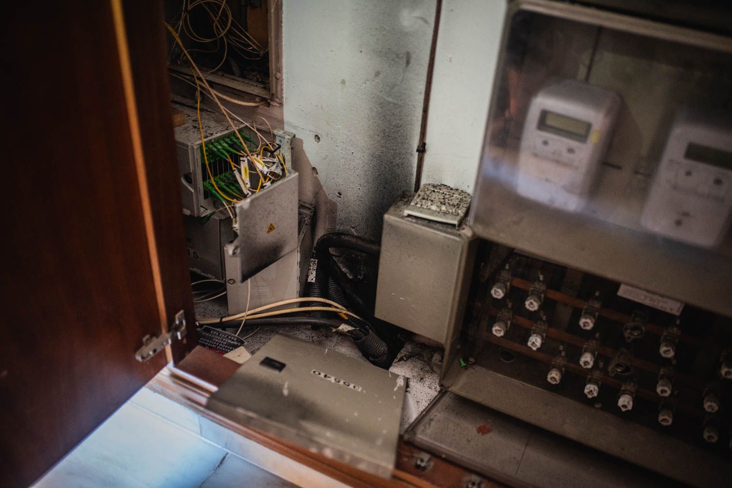 Las secuelas del incendio de Pino Montano, en imágenes.