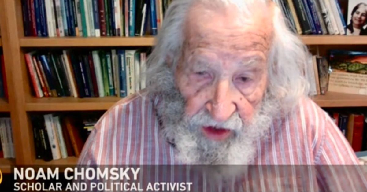 Noam Chomsky.