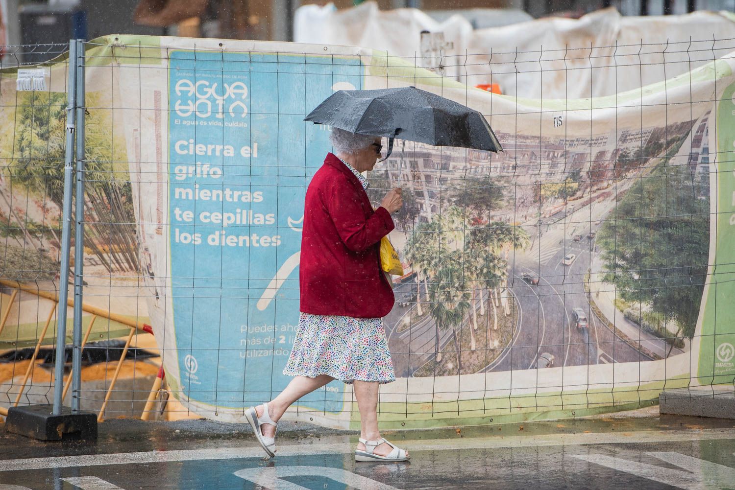 Unas recientes tormentas de verano.