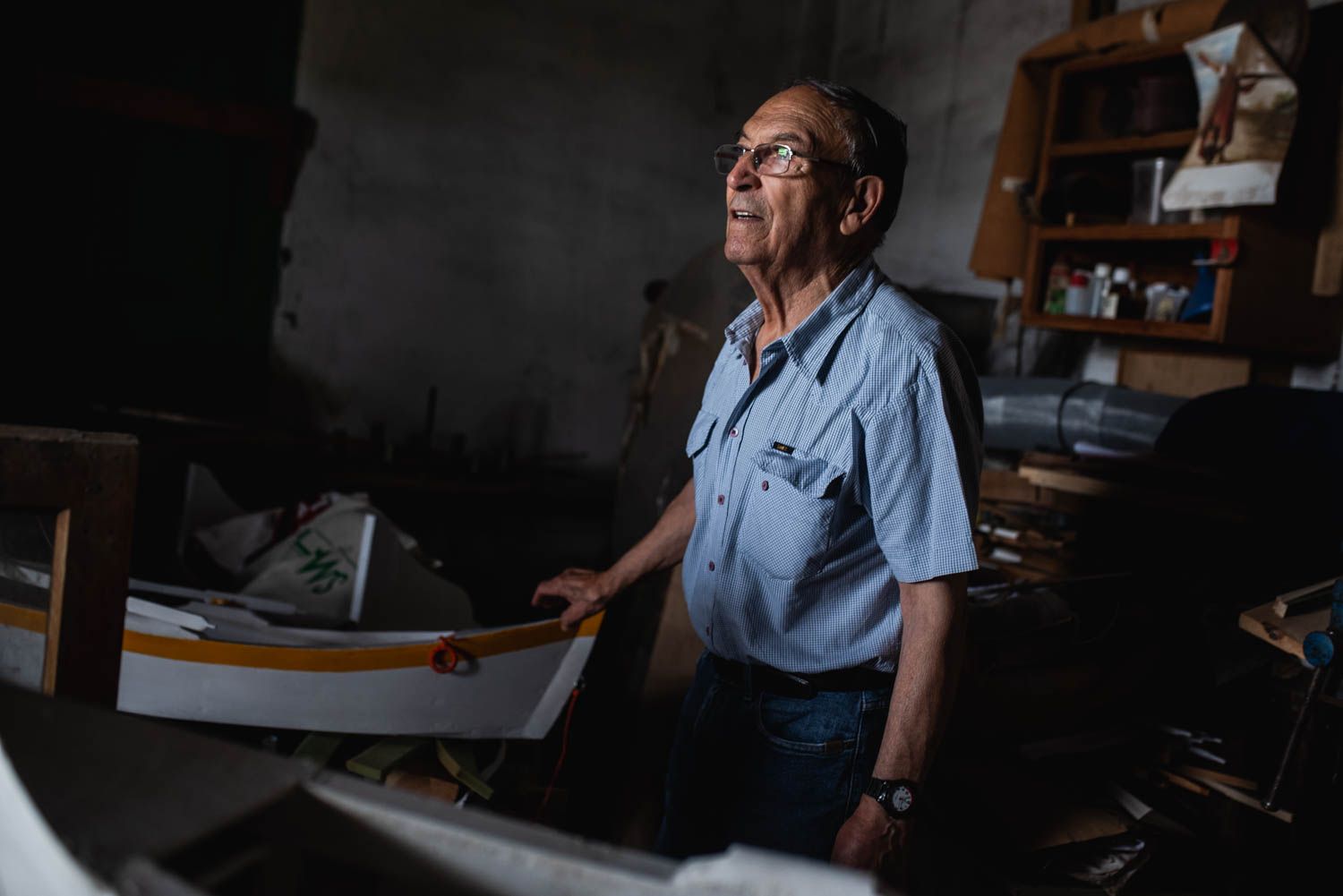 Antonio 'Hachilla', el último carpintero de ribera.