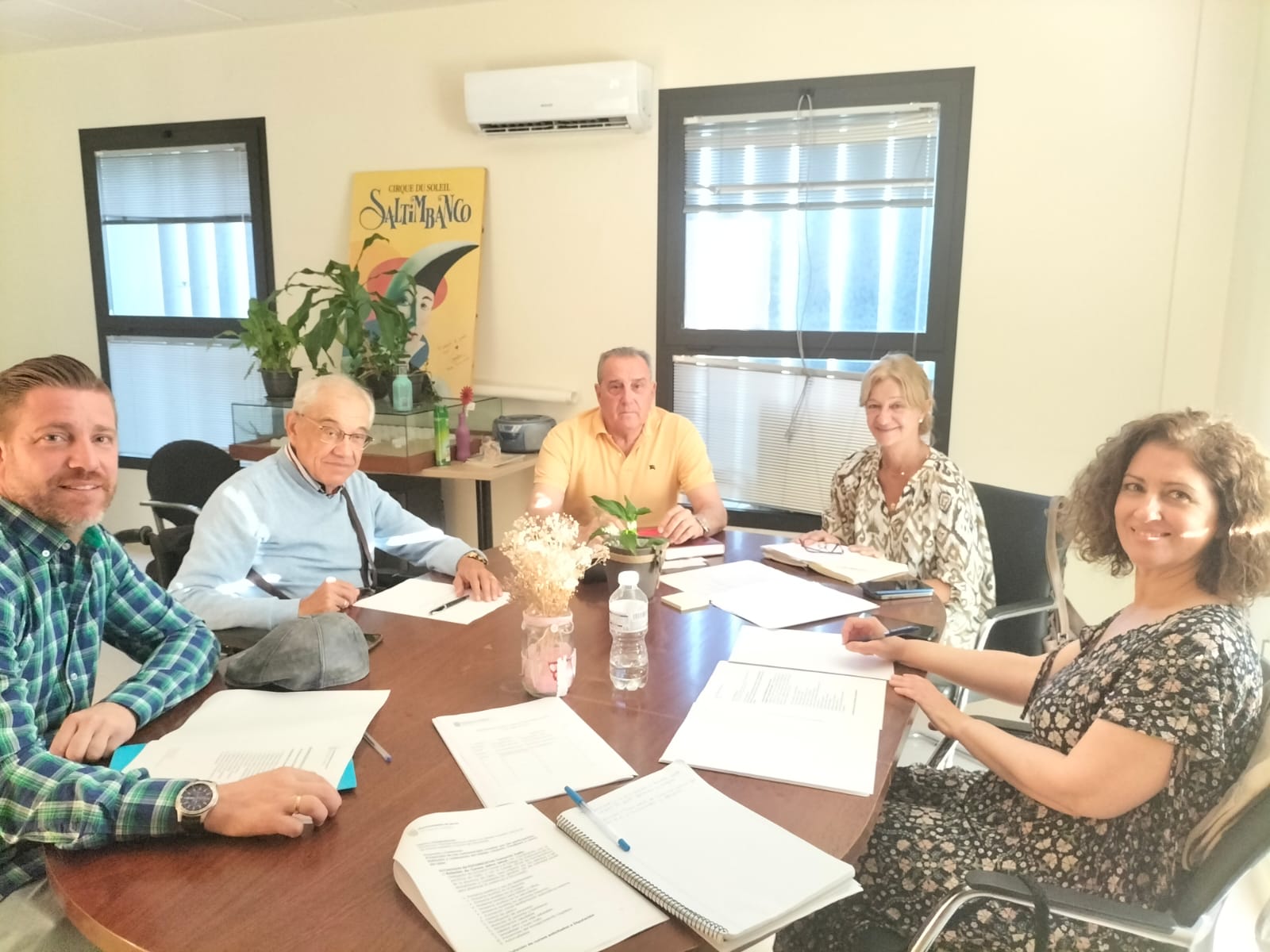 Uno de los consejos territoriales de Jerez, el del distrito Oeste.