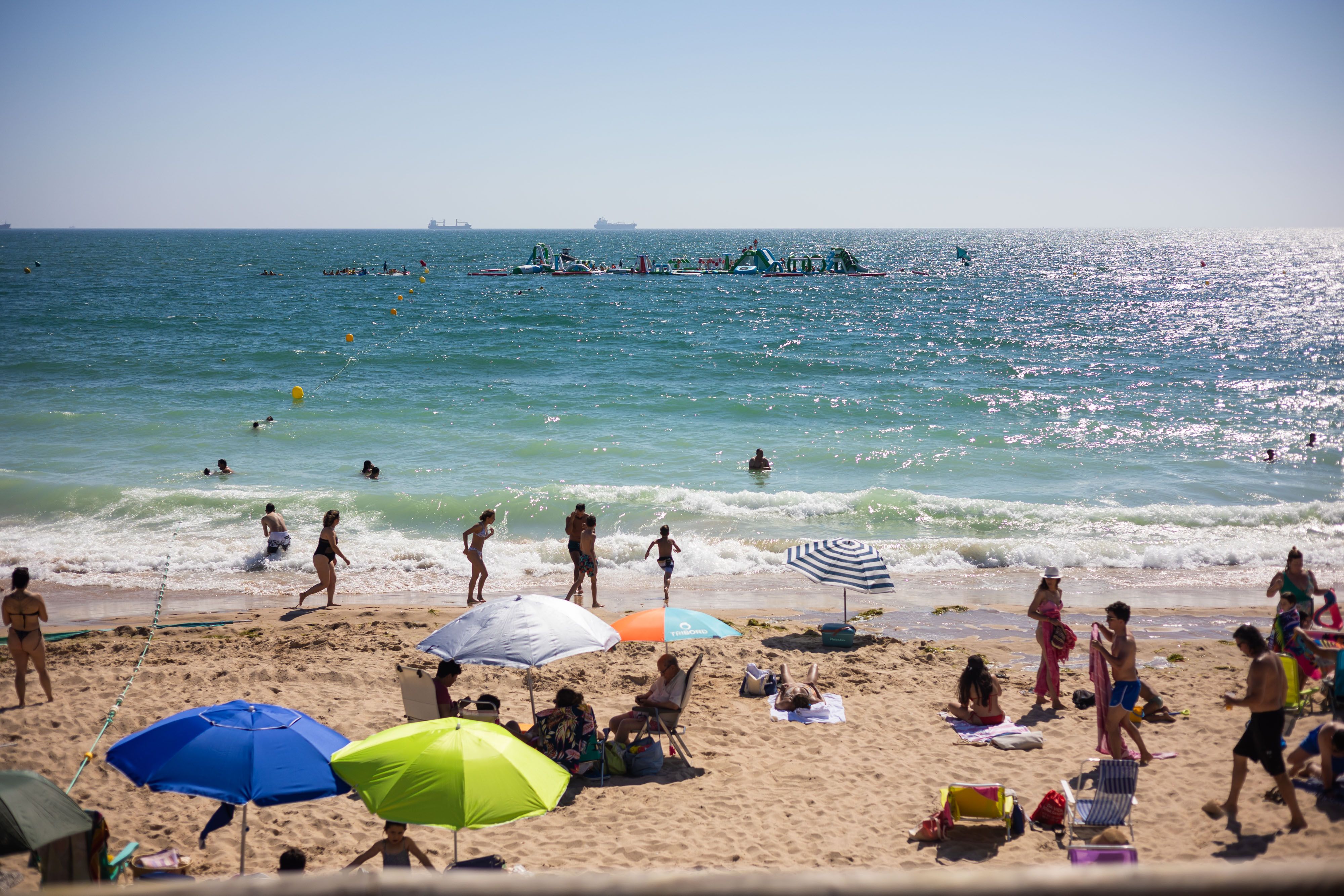 La playa de Las Redes, en El Puerto, en una imagen de archivo.