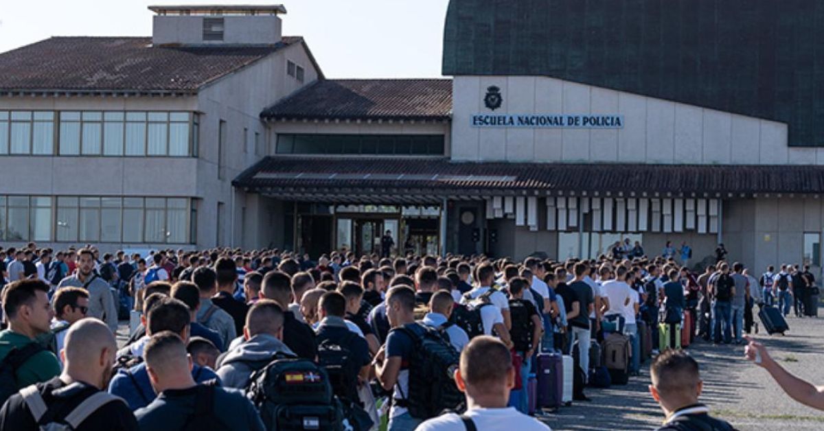 Imagen de archivo de la Escuela de la Policía Nacional. Imagen de archivo de la Escuela de la Policía Nacional.