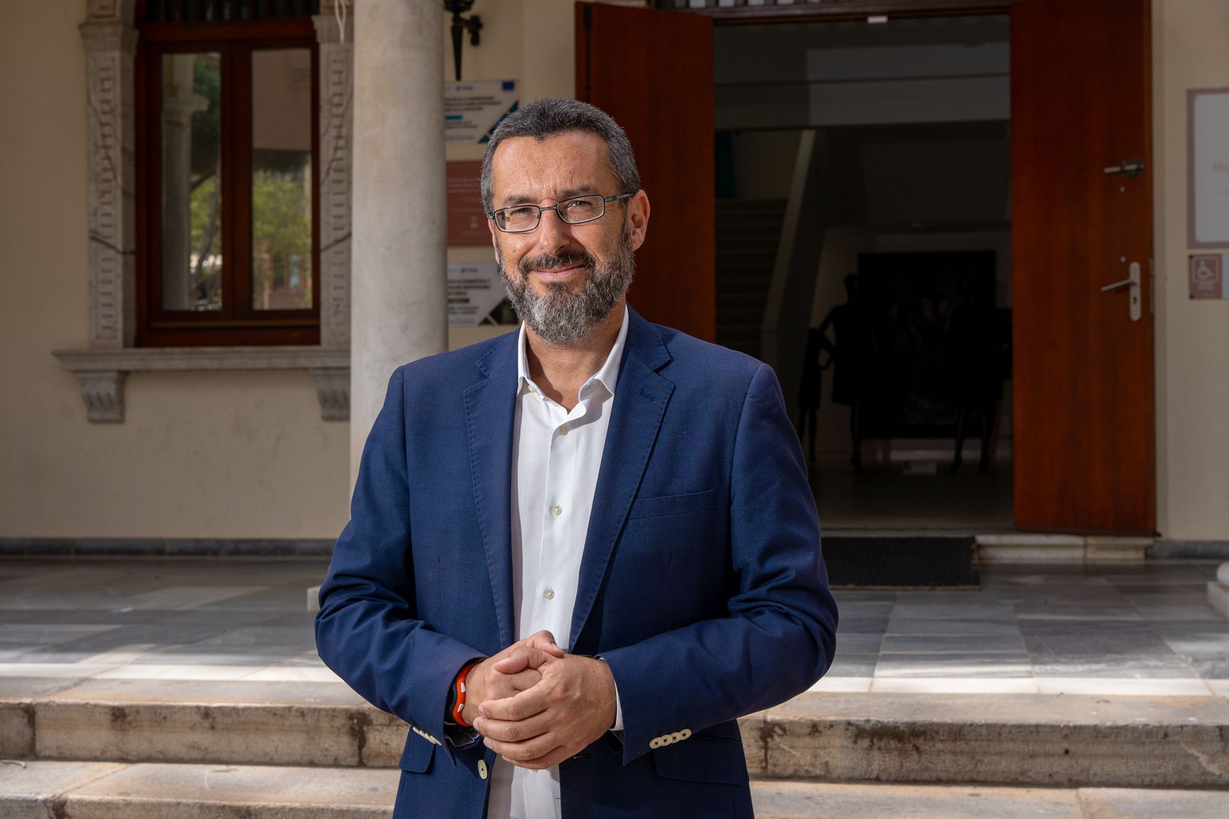 Juan Franco, alcalde de La Línea y líder de La Línea 100x100. Juan Franco, alcalde de La Línea y líder de La Línea 100x100.