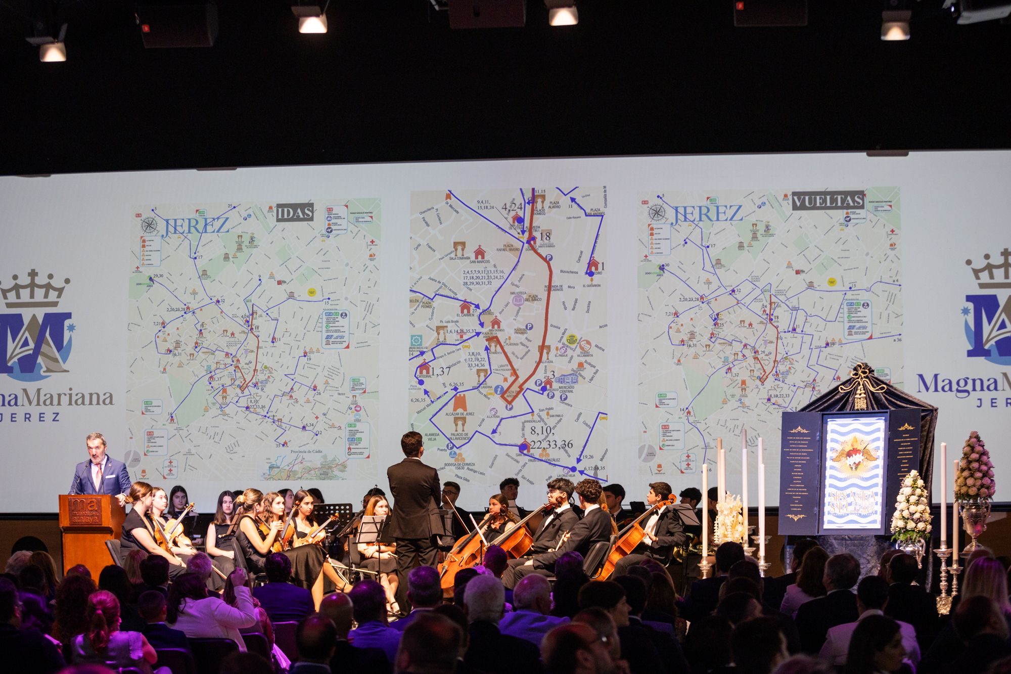 Presentación de la Magna Mariana de Jerez