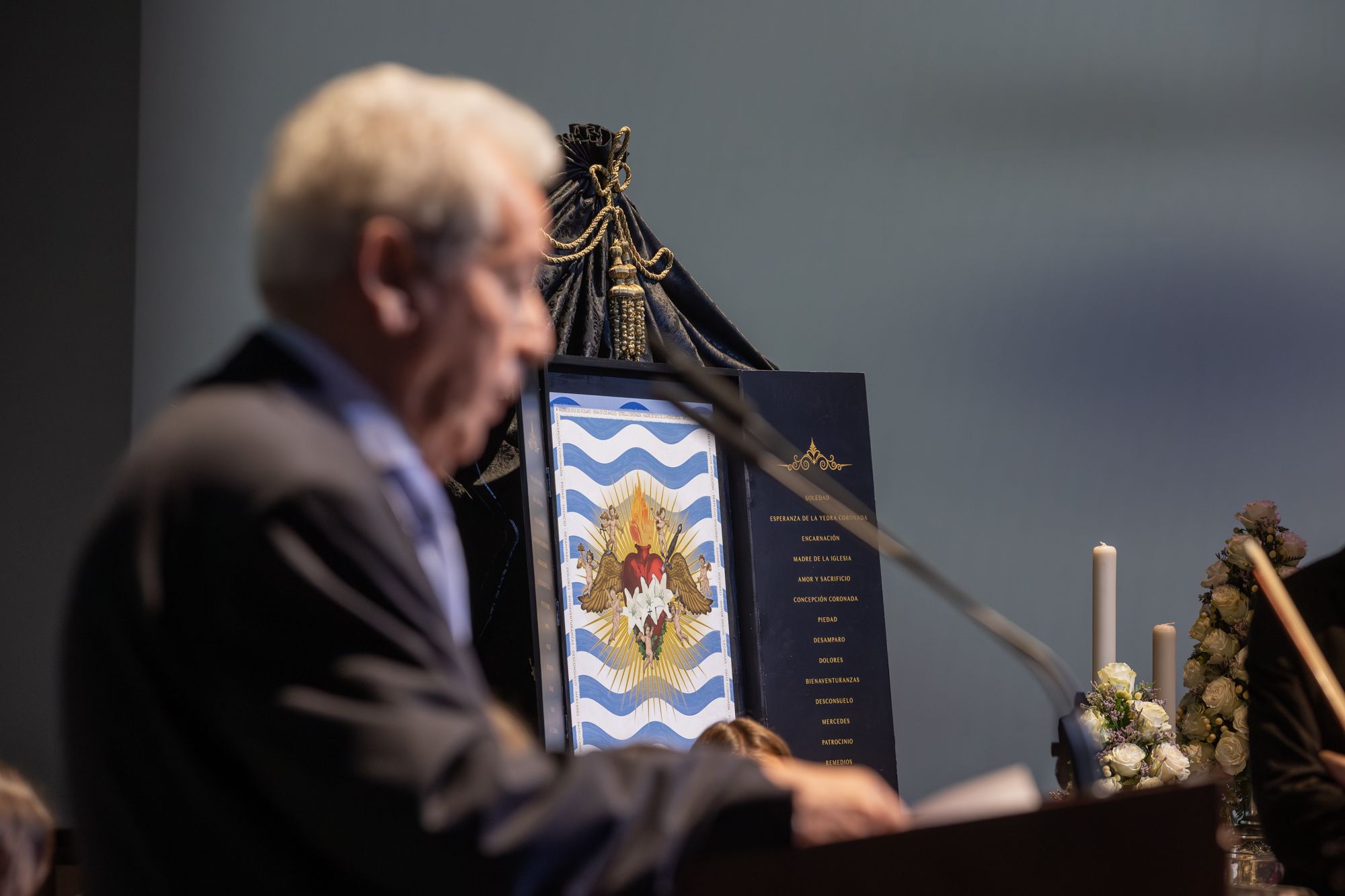 Andrés Luis Cañadas en su intervención. 