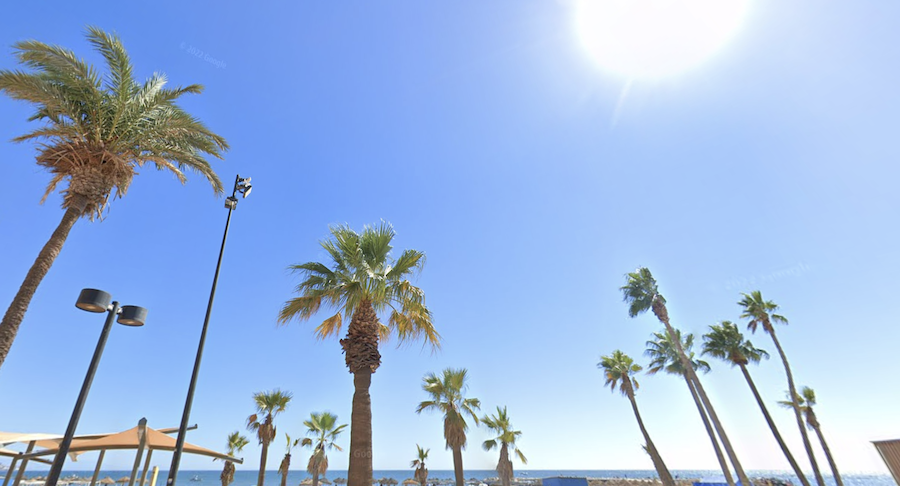 Playa donde se ha encontrado el cadáver del hombre hallado muerto.