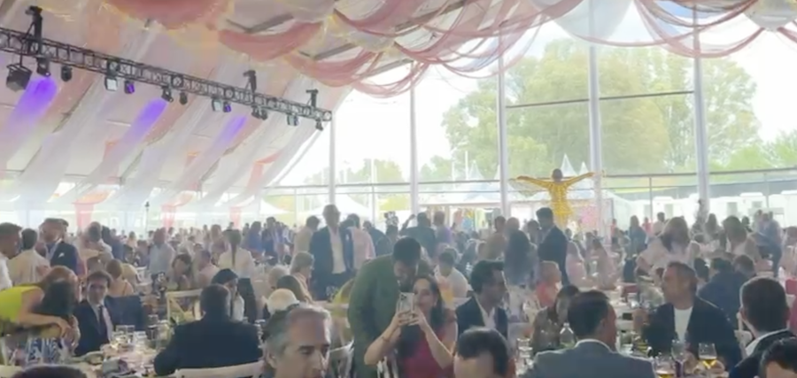 Invitados a la comunión de la nieta de 'El Turronero'.