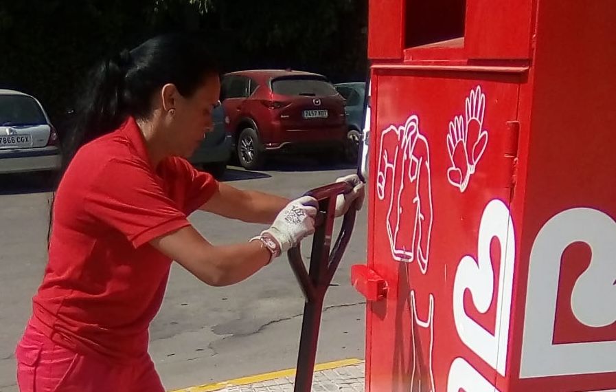 Pepi Martínez, trabajadora de Cáritas Jerez.