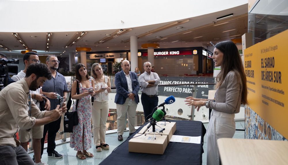 Un momento del acto de presentación celebrado en las instalaciones de Área Sur. 