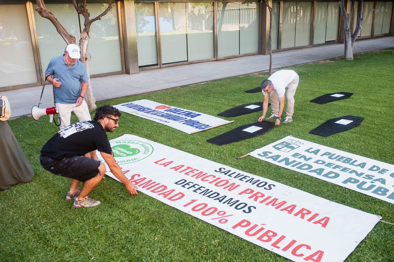 ENCIERRO ALCALDES CAMPIÑA Y SIERRA SUR SEVILLA ASISTENCIA SANITARIA MAREA BLANCA DIPUTACIÓN 9