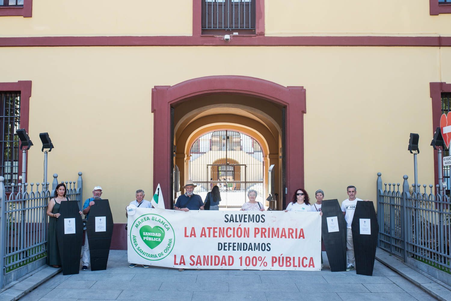 ENCIERRO ALCALDES CAMPIÑA Y SIERRA SUR SEVILLA ASISTENCIA SANITARIA MAREA BLANCA DIPUTACIÓN 31
