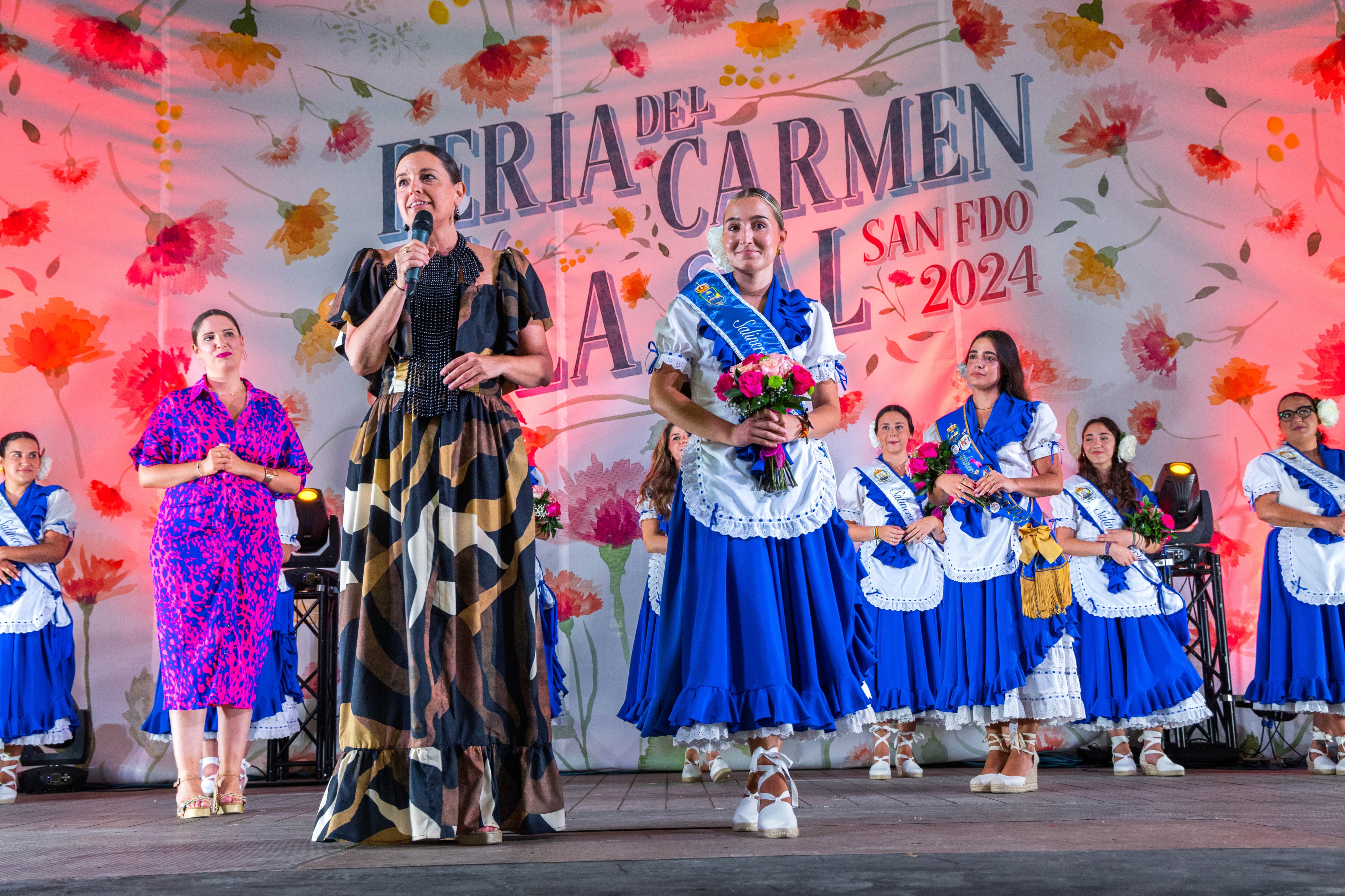 Patricia Cavada en el acto inaugural.