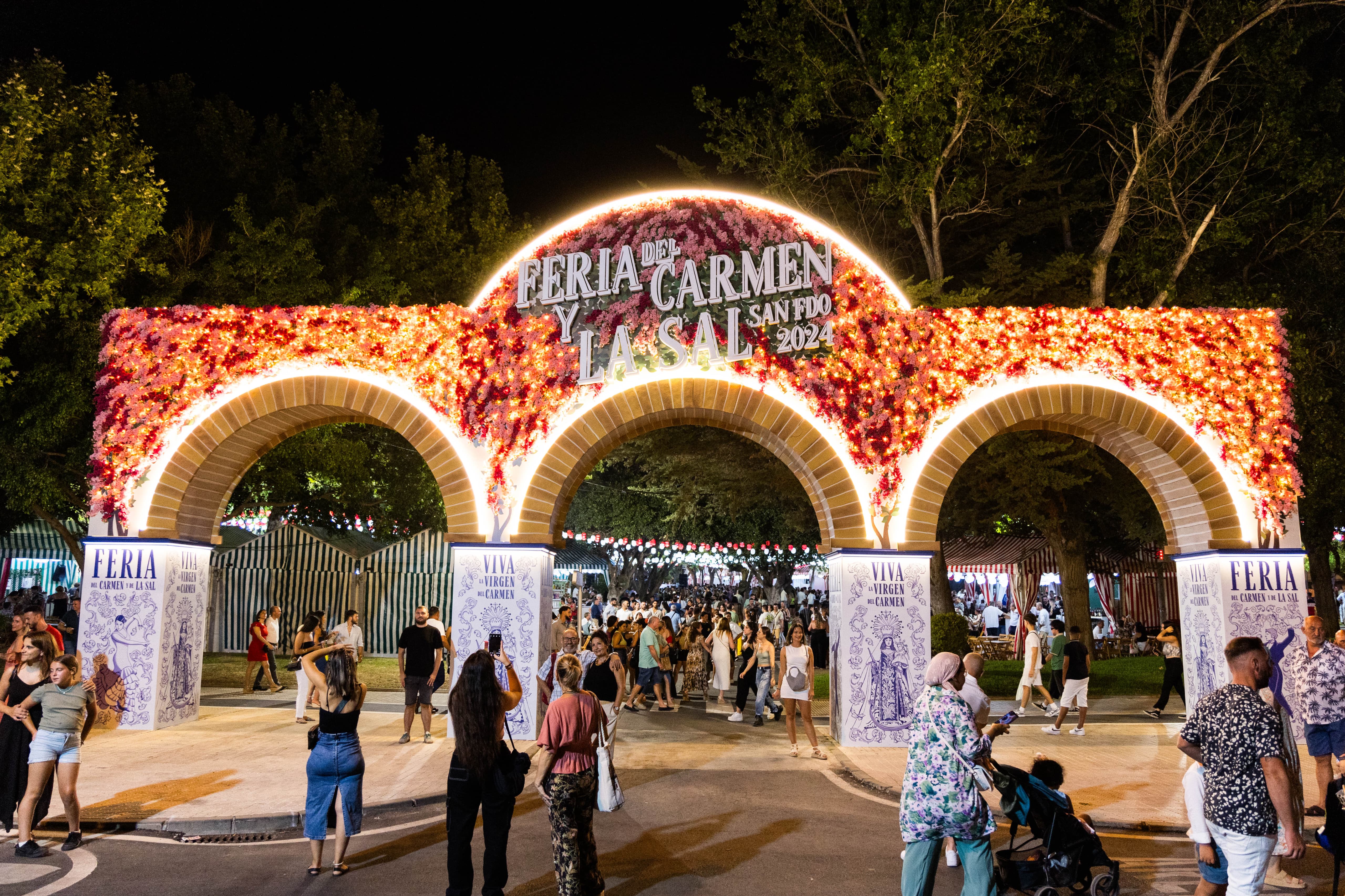 Portada de la Feria del Carmen y de la Sal.