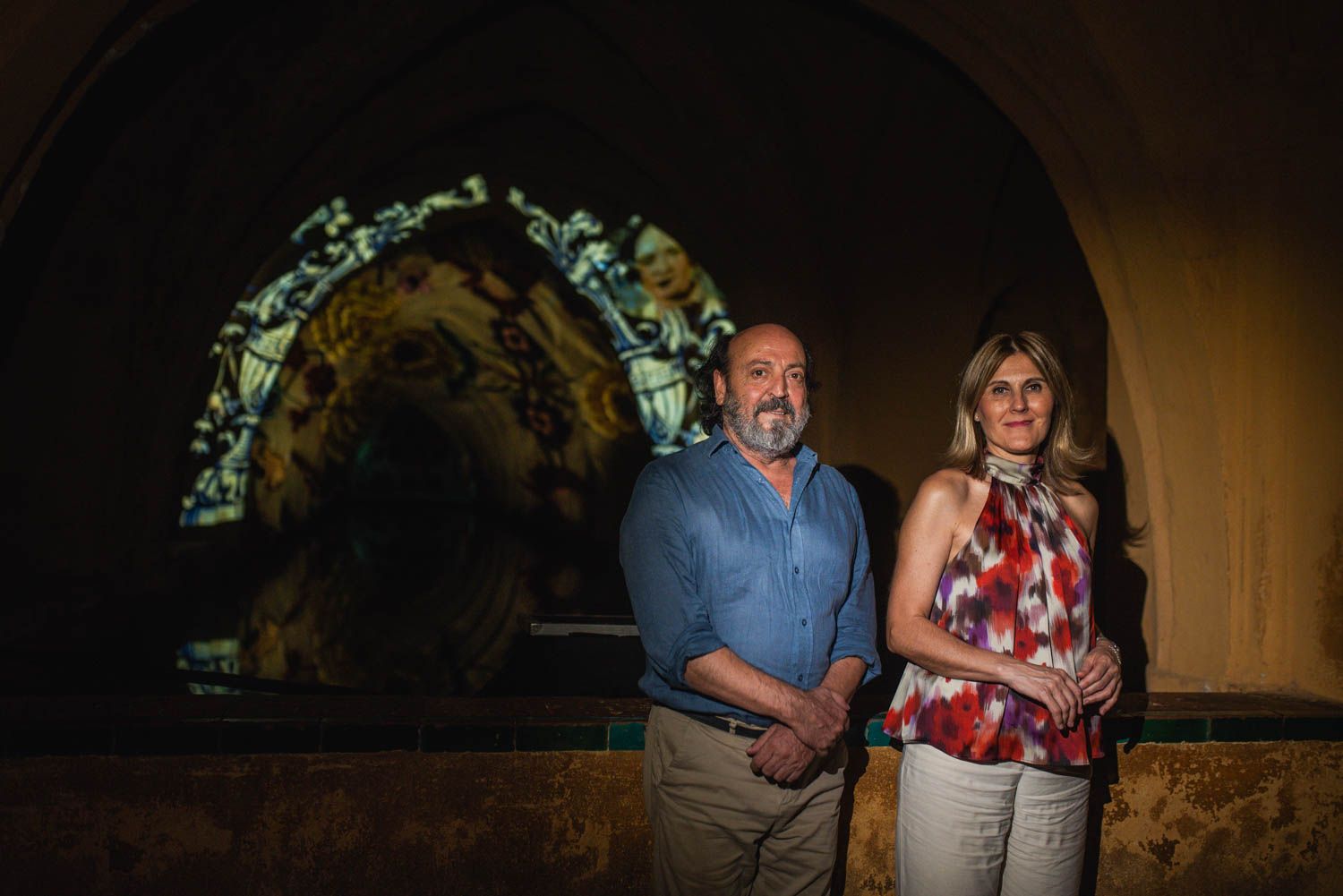 VISITAS NOCTURNAS TEATRALIZADAS ALCÁZAR SEVILLA 17 ANA JÁUREGUI JUAN MOTILLA