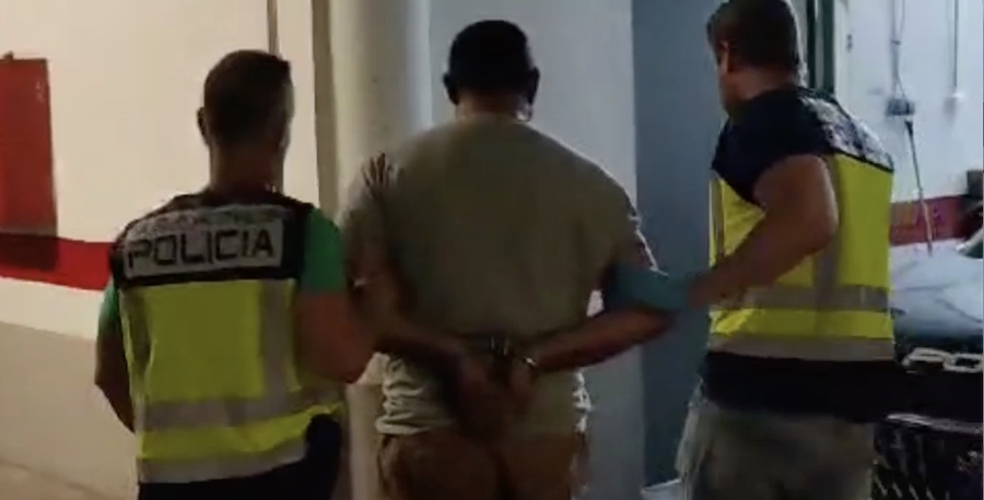 Uno de los detenidos en la operación de narcos que secuestran a ladrones de droga.