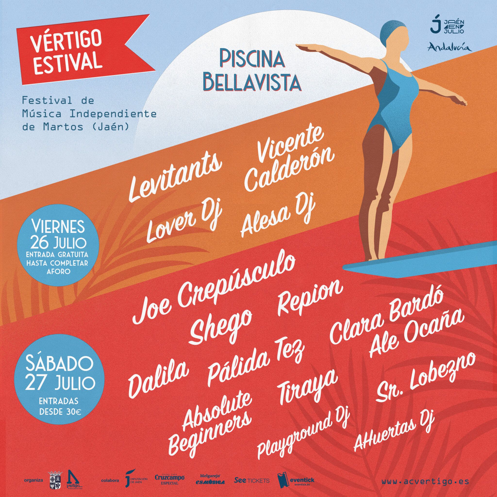 Cartel de Vértigo Estival