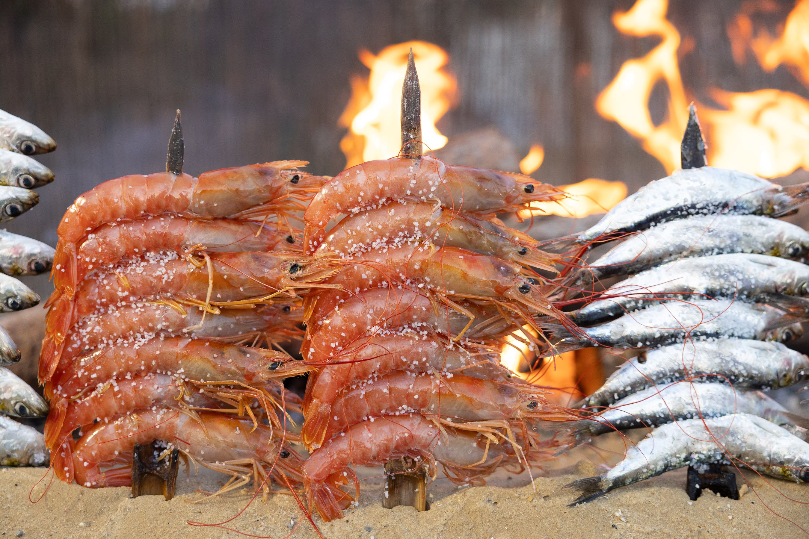 El Chinchal, las sardinas en espeto de Jerez.