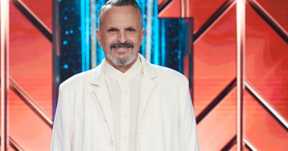 El cantante Miguel Bosé.