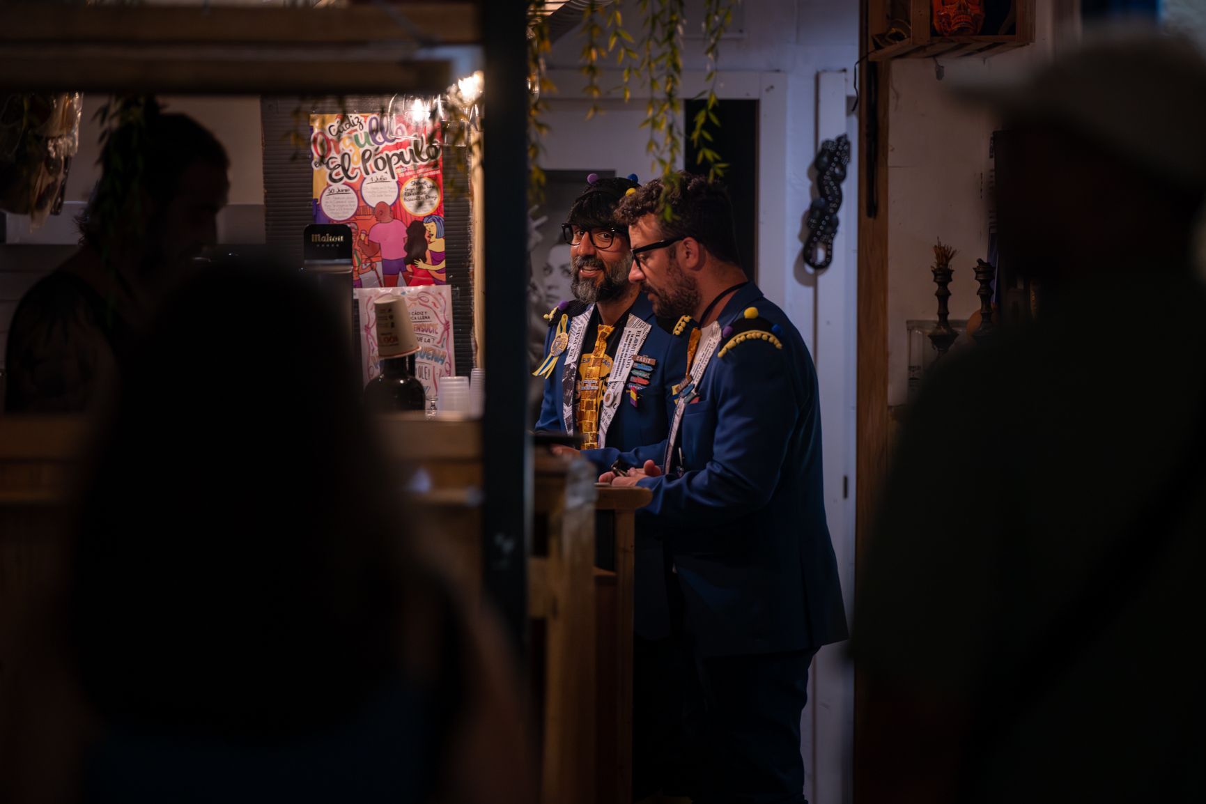 La noche de carnaval en el Pópulo, en imágenes.