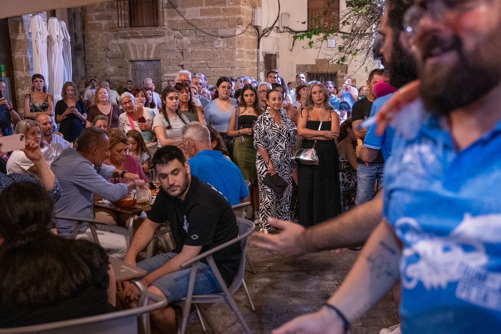 La noche de carnaval en el Pópulo, en imágenes.
