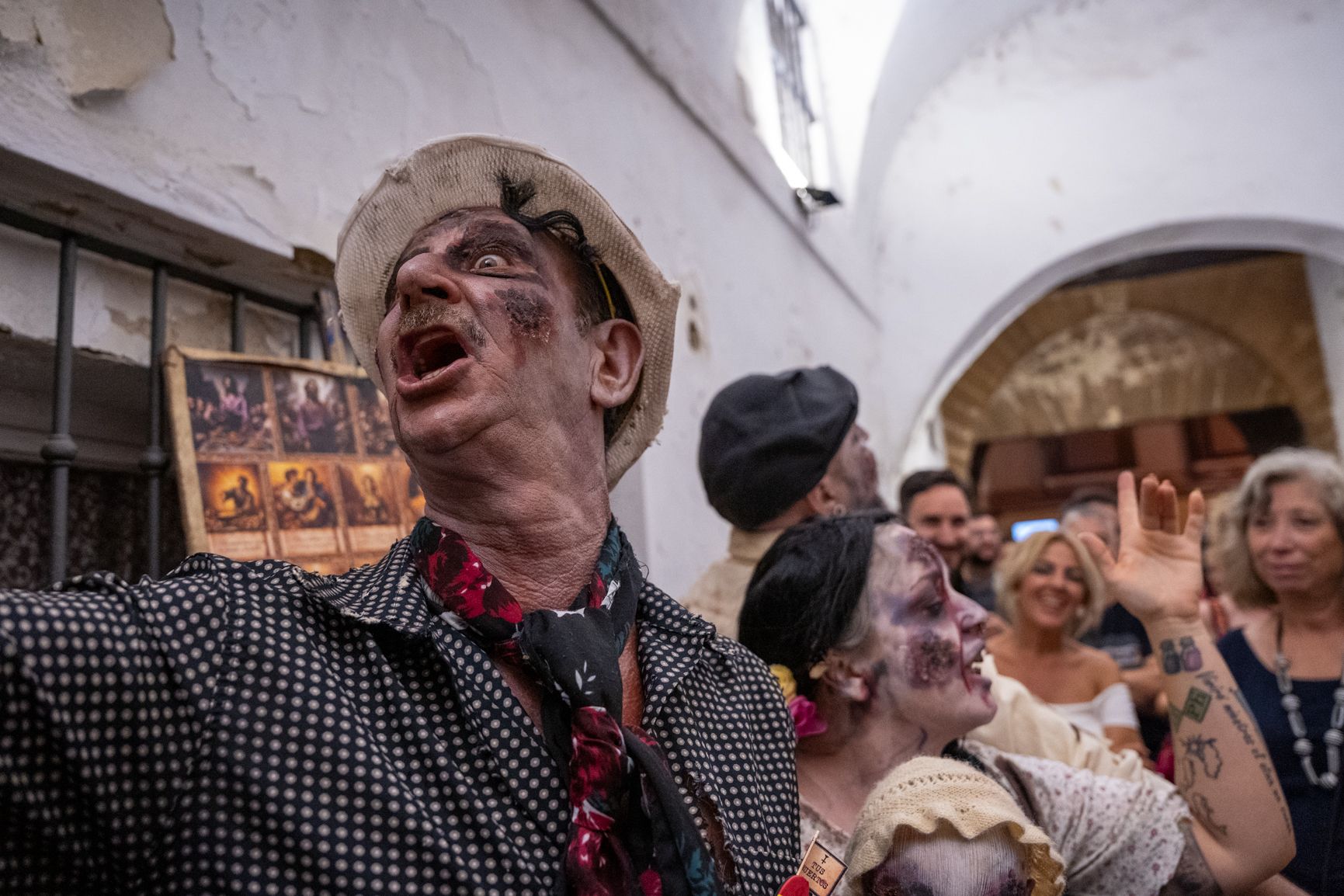 La noche de carnaval en el Pópulo, en imágenes.