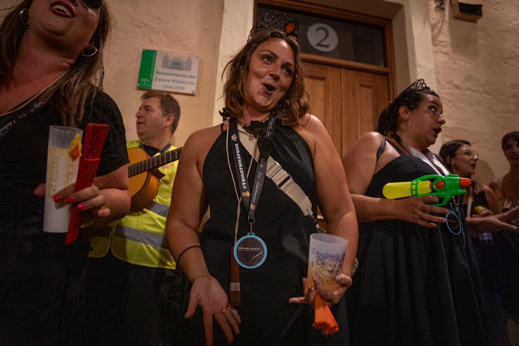 La noche de carnaval en el Pópulo, en imágenes.