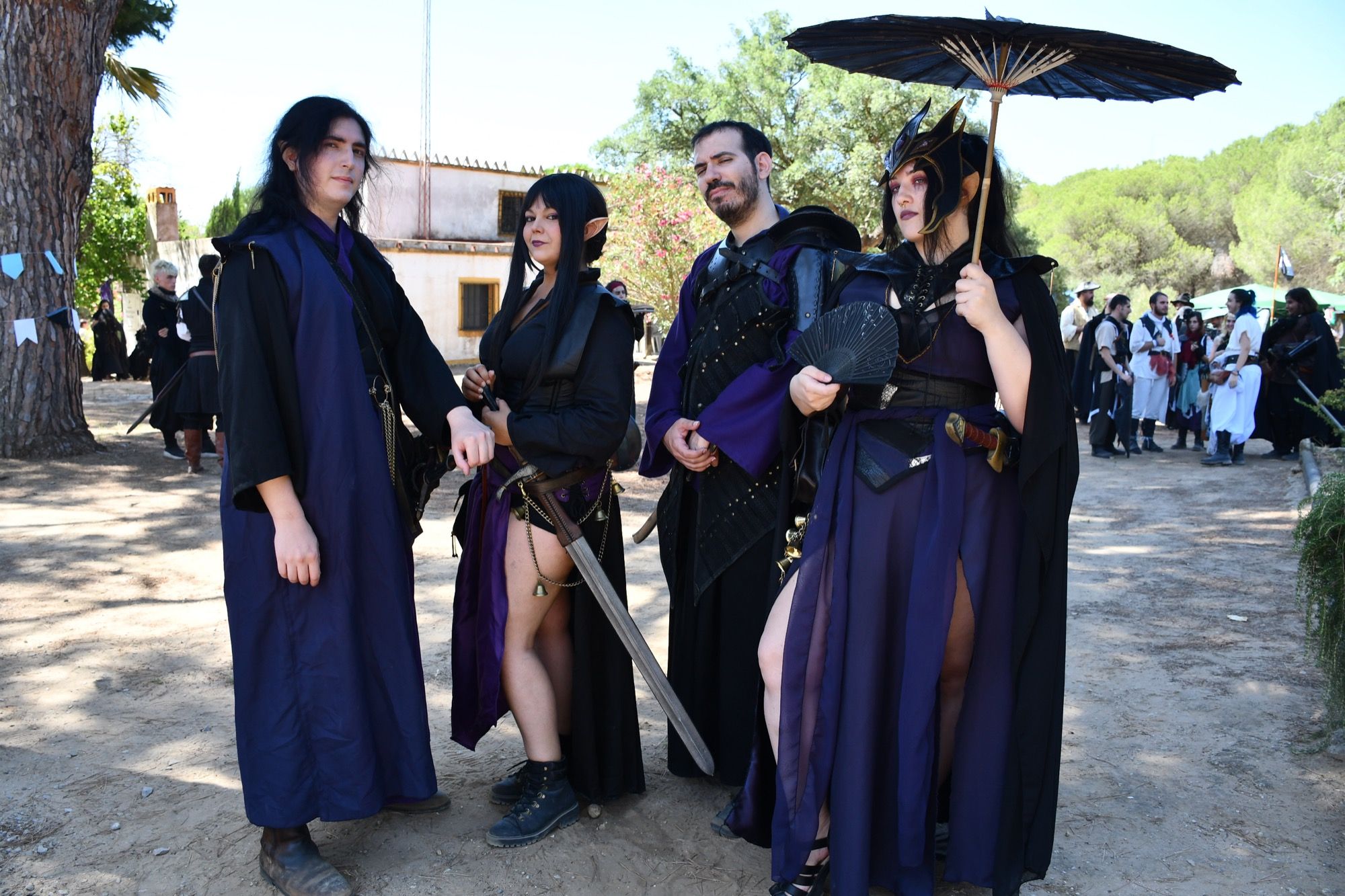 La jornada de rol en vivo en el Pinar del Rey de San Roque.