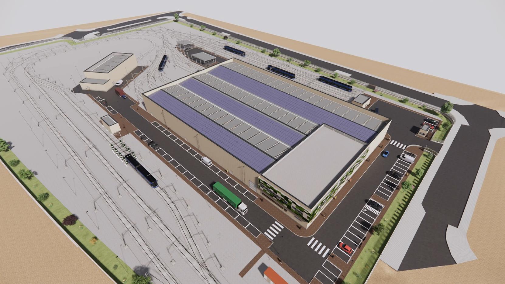 Talleres y cocheras Tranvía Alcalá 2